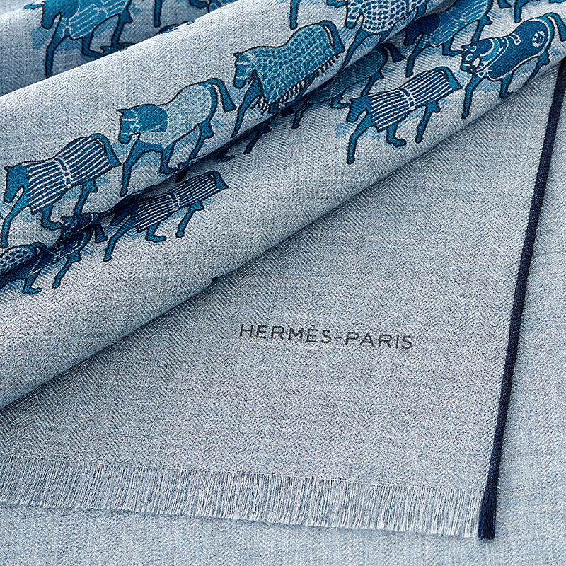レクタングル 63×180 cm 《パラード》 | Hermès - エルメス-公式サイト